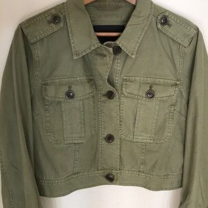 J.Crew ‘17 cropped utility jacket.  New w/o tags